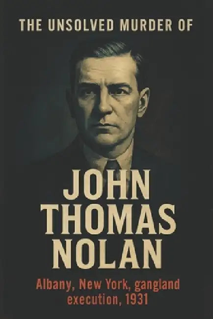 The Unsolved Murder of John Thomas Nolan: Jack "Legs" Diamond, One Hour Window, 67 Dove Street, Albany New York, gangland execution, 1931 by Ricky Indrawan