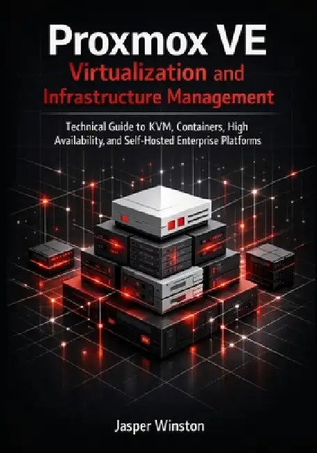 Proxmox VE Virtualization and Infrastructure Management: Technical Guide to KVM, Containers, High Availability, and Self-Hosted Enterprise Platforms by Jasper Winston