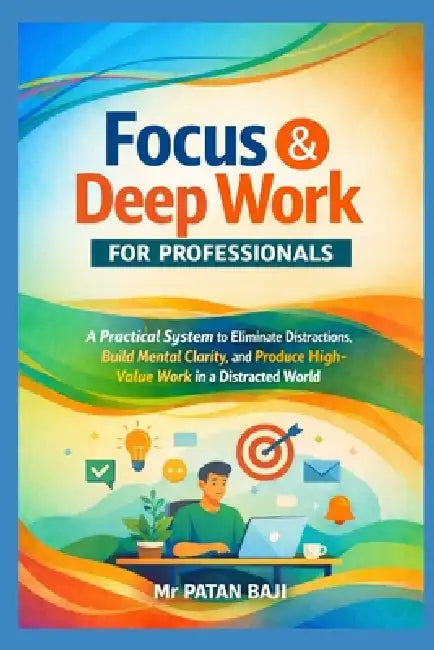 Focus & Deep Work for Professionals: A Practical System to Eliminate Distractions, Build Mental Clarity, and Produce High-Value Work in a Distracted W by Patan Baji