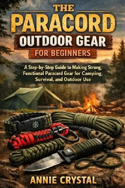 The Paracord Outdoor Gear for Beginners: A Step-by-Step Guide to Making Strong, Functional Paracord Gear for Camping, Survival, and Outdoor Use by Annie Crystal