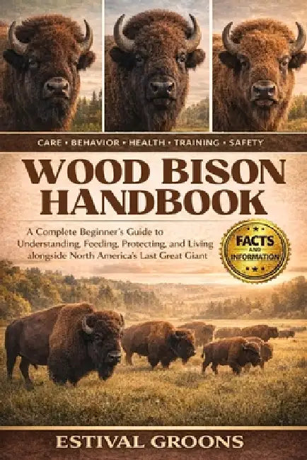 Wood Bison Handbook: A Complete Beginner's Guide to Understanding, Feeding, Protecting, and Living alongside North America's Last Great Giant by Estival Groons