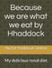 Because we are what we eat by Hhaddock: My delicious renal diet by Milton Mangual, Hector Haddock Cintron