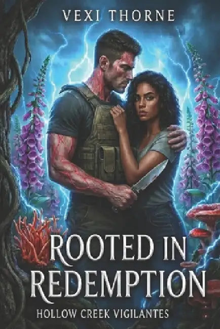 Rooted in Redemption: A Dark Romantic Suspense Novel by Vexi Thorne