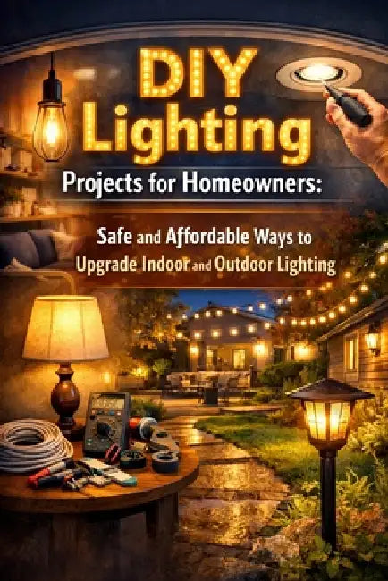 DIY Lighting Projects for Homeowners: Safe and Affordable Ways to Upgrade Indoor and Outdoor Lighting by Alexander Rhea