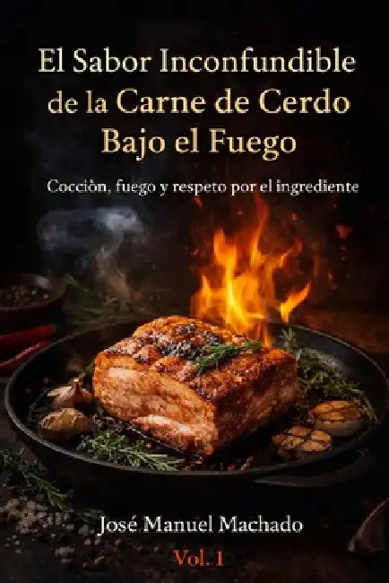 El Sabor Inconfundible de la Carne de Cerdo Bajo el Fuego - Vol. 1 by Jose Manuel Machado Escoto Jmme