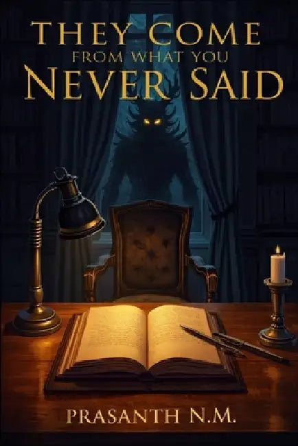 They Come from What You Never Said (A Psychological Horror Novel): A Haunting Psychological Horror Tale Where Unexpressed Regret Materialises as Dark by Prasanth N. M.