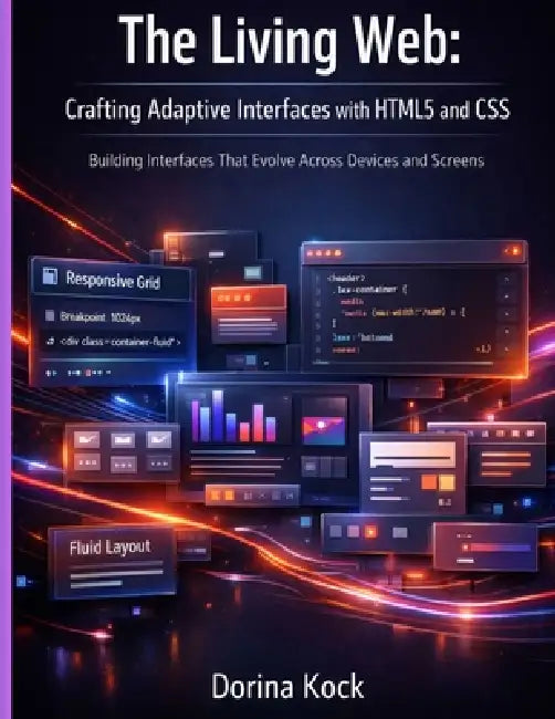 The Living Web: Crafting Adaptive Interfaces with HTML5 and CSS: Building Interfaces That Evolve Across Devices and Screen by Dorina Kock