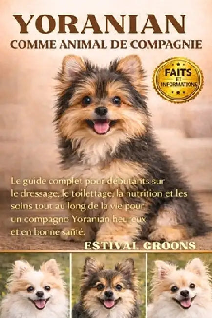 Yoranian Comme Animal de Compagnie: Le guide complet pour débutants sur le dressage, le toilettage, la nutrition et les soins tout au long de la vie p by Estival Groons