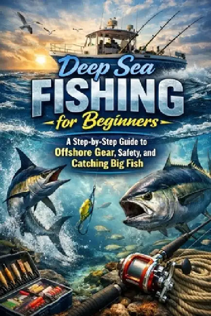 Deep Sea Fishing for Beginners: A Step-by-Step Guide to Offshore Gear, Safety, and Catching Big Fish by Alexander Rhea