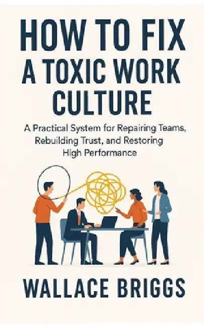 How to Fix A Toxic Work Culture: A Practical System for Repairing Teams, Rebuilding Trust, and Restoring High Performance by Wallace Briggs