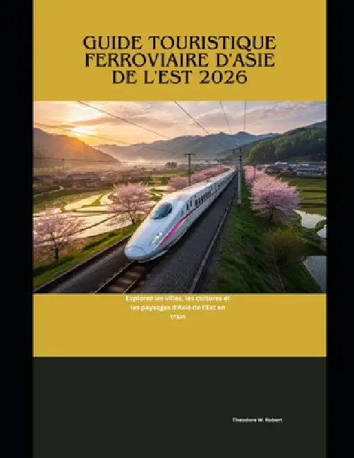 Guide touristique ferroviaire d'Asie de l'Est 2026: Explorez les villes, les cultures et les paysages d'Asie de l'Est en train by Theodore W. Robert