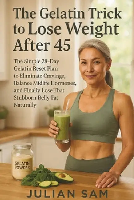 The Gelatin Trick to Lose Weight After 45: The Simple 28-Day Gelatin Reset Plan to Eliminate Cravings, Balance Midlife Hormones, and Finally Lose That by Julian Sam