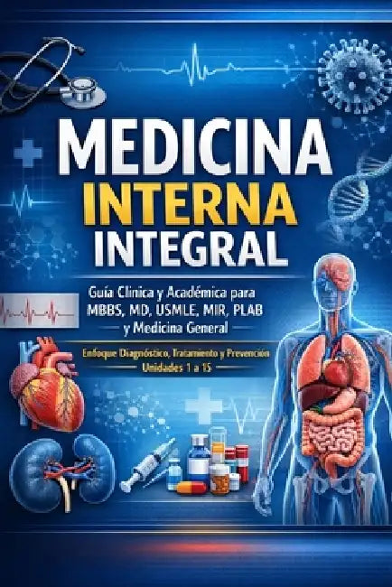 Medicina Interna Integral: Guía Clínica y Académica para MBBS, MD, USMLE, MIR, PLAB y Medicina General Enfoque Diagnóstico, Tratamiento y Prevención - by Vikash Kumar