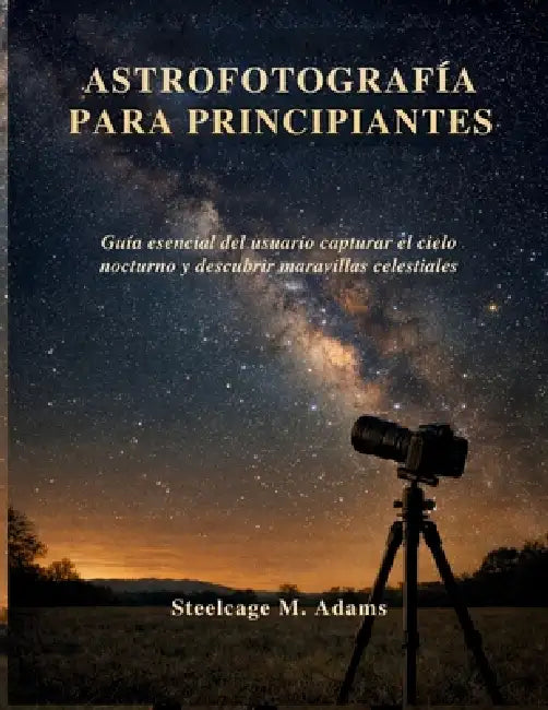 Astrofotografía Para Principiantes: Guía esencial del usuario capturar el cielo nocturno y descubrir maravillas celestiales by Steelcage M. Adams