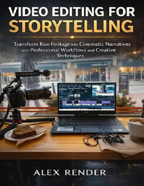Video Editing for Storytelling: Transform Raw Footage into Cinematic Narratives with Professional Workflows and Creative Techniques by Alex Render