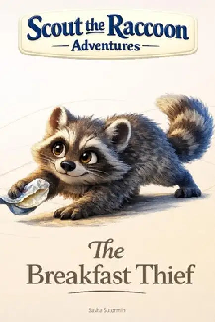 The Breakfast Thief: Scout the Raccoon Adventures - An interactive power to choose adventure where you say which way the story goes, as every choice h by Sasha Sutormin