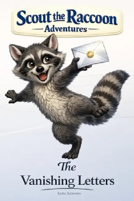 The Vanishing Letters: Scout the Raccoon Adventures - An interactive power to choose adventure where you say which way the story goes, as every choice by Sasha Sutormin