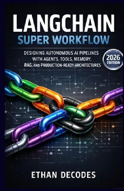Langchain Super Workflow: Designing Autonomous AI Pipelines with Agents, Tools, Memory, Rag, and Production-Ready Architectures by Ethan Decodes