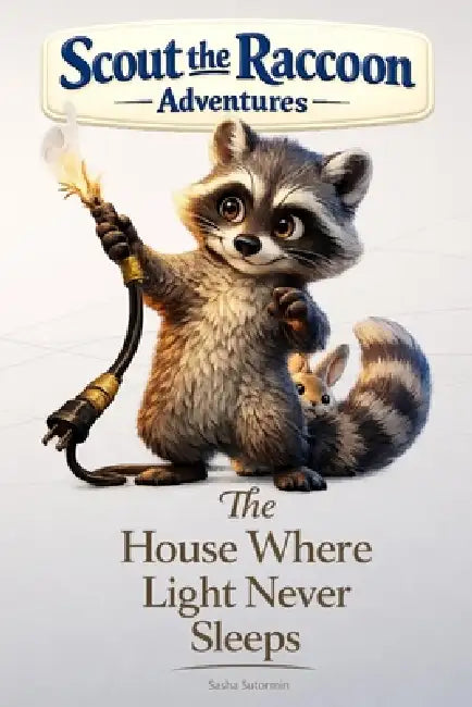 The House Where Light Never Sleeps: Scout the Raccoon Adventures - An interactive power to choose adventure where you say which way the story goes, as by Sasha Sutormin
