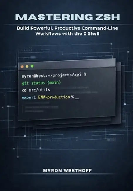 Mastering Zsh Shell: Build Powerful, Productive Command-Line Workflows with the Z Shell by Myron Westhoff