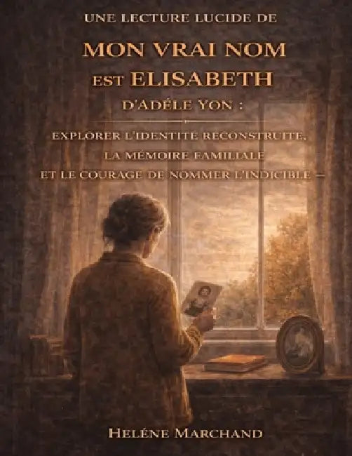 Une lecture lucide de Mon vrai nom est Elisabeth d'Adèle Yon: Explorer l'identité reconstruite, la mémoire familiale et le courage de nommer l'indicib by Hélène Marchand
