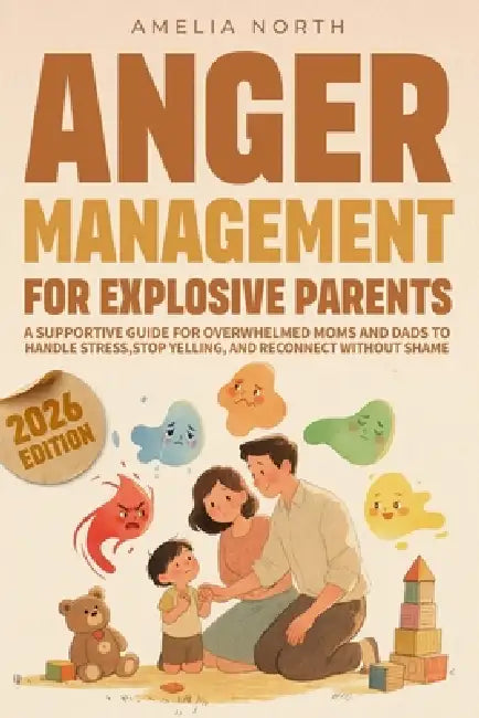 Anger Management For Explosive Parents: Supportive Guide for Overwhelmed Moms and Dads Trying to Handle Stress Without Shame by Amelia North