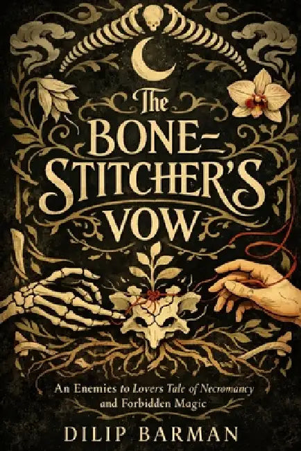The Bone-Stitcher's Vow: An Enemies to Lovers Tale of Necromancy and Forbidden Magic by Dilip Barman