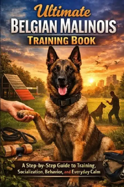 Ultimate Belgian Malinois Training Book: A Step-by-Step Guide to Training, Socialization, Behavior, and Everyday Calm by Tiffany Price