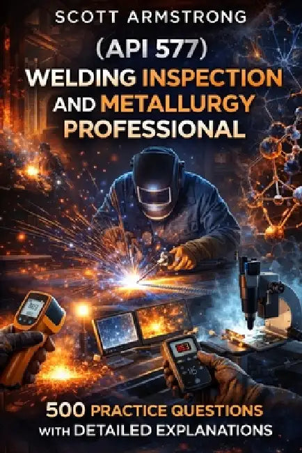 (API 577) Welding Inspection and Metallurgy Professional: 500 Practice Questions with Detailed Explanations by Scott Armstrong