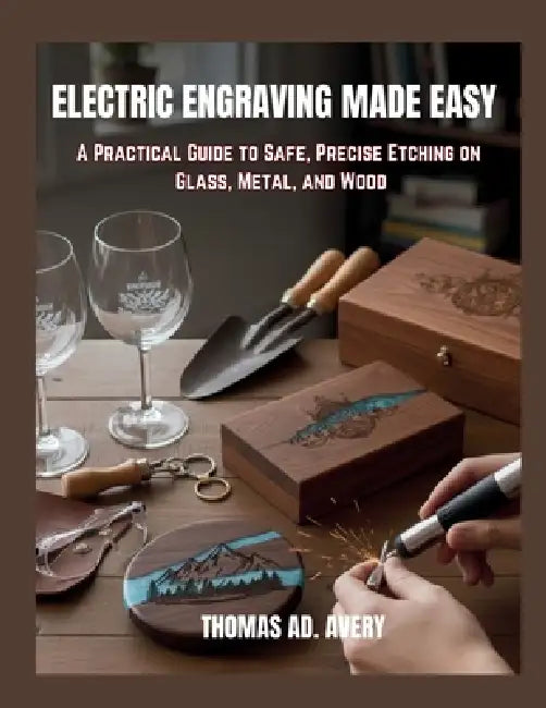 Elektrische Gravur Leicht Gemacht: Ein praktischer Leitfaden für sicheres und präzises Ätzen von Glas, Metall und Holz by Thomas Ad Avery