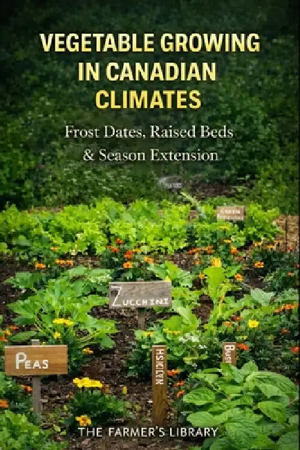 Vegetable Growing in Canadian Climates: Frost Dates, Raised Beds, Season Extension and Reliable Harvests in Short Growing Seasons by Farmer's Library