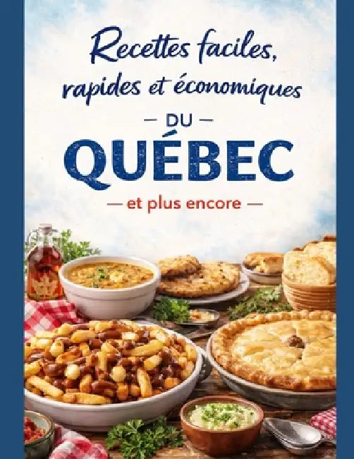 Recettes faciles, rapides et économiques du Québec, et plus encore by Jf Lanouette