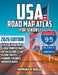 United States Road Atlas (Seniors): Adventure Awaits - The Ultimate US Road Maps for Seniors - Navigate with Ease, Explore with Joy, and Create Timele by Mapmaker W. Morgan