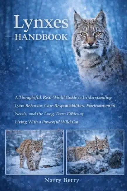 Lynxes Handbook: A Thoughtful, Real-World Guide to Understanding Lynx Behavior, Care Responsibilities, Environmental Needs, and the Long-Term Ethics o by Narry Berry