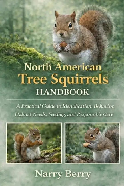 North American Tree Squirrels Handbook: A Practical Guide to Identification, Behavior, Habitat Needs, Feeding, and Responsible Care by Narry Berry