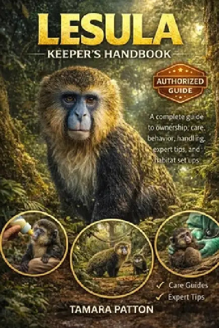 Lesula Keeper's Handbook: A complete guide to ownership, care, behavior, handling, expert tips, and habitat set ups by Tamara Patton