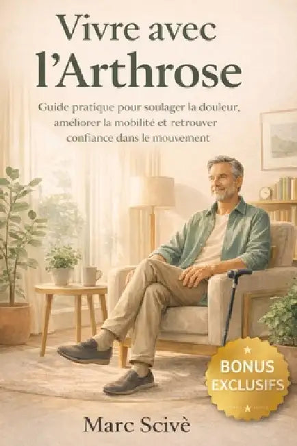 Vivre avec L'arthrose: Guide pratique pour soulager la douleur, améliorer la mobilité et retrouver confiance dans le mouvement by Marc Scivè