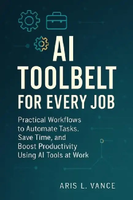 AI Toolbelt for Every Job: Practical Workflows to Automate Tasks, Save Time, and Boost Productivity Using AI Tools at Work by Aris L. Vance