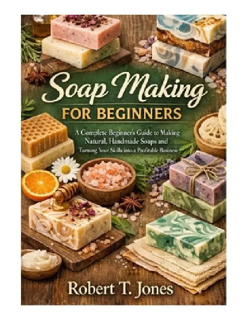 Soap Making for Beginners: A Complete Beginner's Guide to Making Natural, Handmade Soaps and Turning Your Skills into a Profitable Business by Robert T. Jones