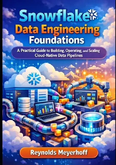 Snowflake Data Engineering Foundations: A Practical Guide to Building, Operating, and Scaling Cloud-Native Data Pipelines by Reynolds Meyerhoff