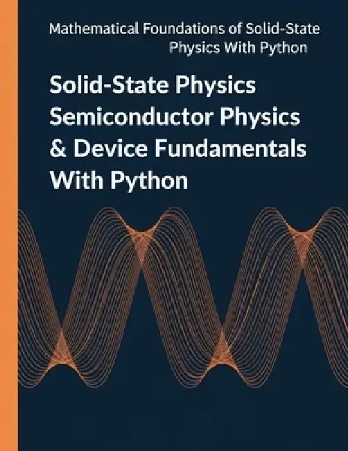 Solid-State Physics Semiconductor Physics & Device Fundamentals With Python: Diodes, Transistors, and Optoelectronics by Johanne Claridgeon