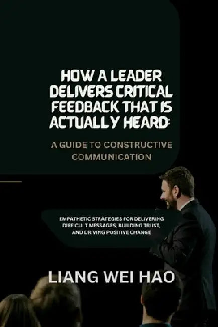 How a Leader Delivers Critical Feedback That Is Actually Heard: A Guide to Constructive Communication: Empathetic Strategies for Delivering Difficult by Liang Wei Hao