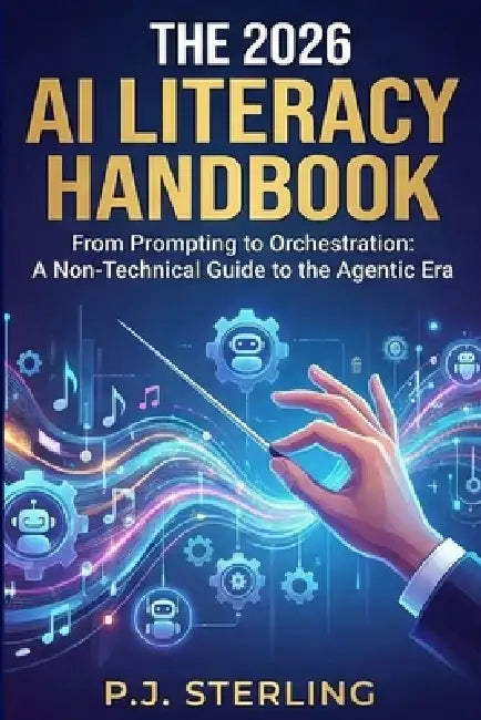 The 2026 AI Literacy Handbook: From Prompting to Orchestration: A Non-Technical AI Guide for Professionals, Teams & Leaders AI Agents, Intelligent Wor by P. J. Sterling