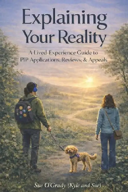 Explaining Your Reality: A Lived-Experience Guide to PIP Applications, Reviews & Appeals by Sue Ogrady