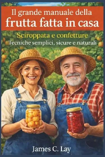Il grande manuale della frutta fatta in casa: Sciroppata e confetture Tecniche semplici, sicure e naturali by James C. Lay