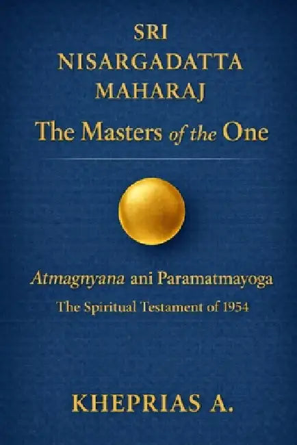 SRI NISARGADATTA MAHARAJ -The Masters of the One: Atmagnyana ani Paramatmayoga The Spiritual Testament of 1954 by Kheprias A
