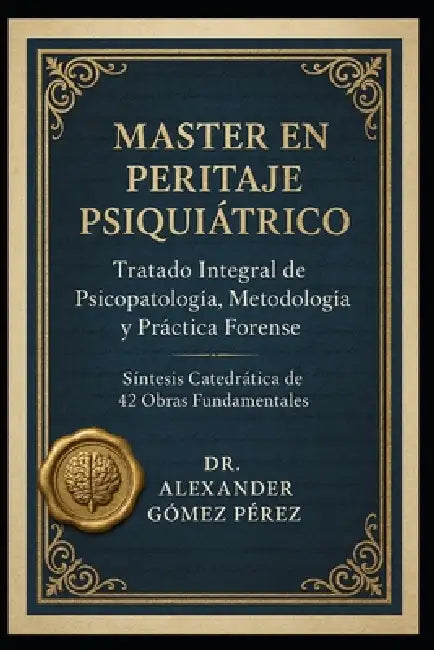 Master En Peritaje Psiquiátrico: Tratado Integral de Psicopatología, Metodología y Práctica Forense by Alexander Gomez Perez