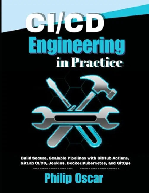 CI/CD Engineering in Practice: Build Secure, Scalable Pipelines with GitHub Actions, GitLab CI/CD, Jenkins, Docker, Kubernetes, and GitOps by Philip Oscar