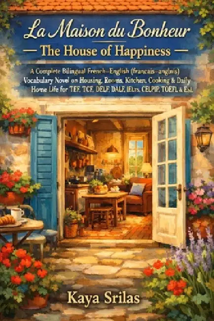 La Maison du Bonheur / The House of Happiness: Bilingual French-English (français-anglais) Vocabulary Novel on Housing, Rooms, Kitchen & Cooking for T by Kaya Srilas