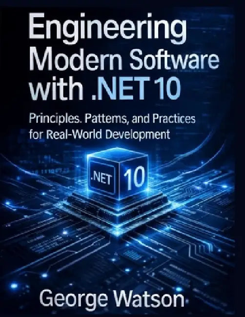 Engineering Modern Software with .NET 10: Principles, Patterns, and Practices for Real-World Development by George Watson